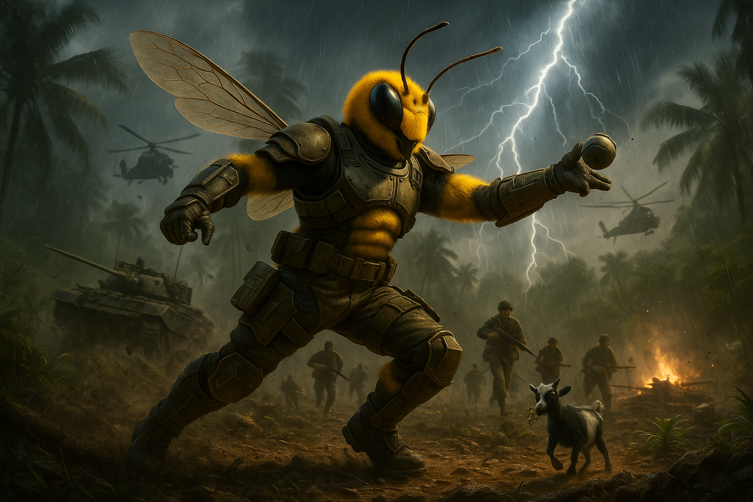 Blago vs. The Jungle: Action, Chaos, and a Goat That Won’t Go Away